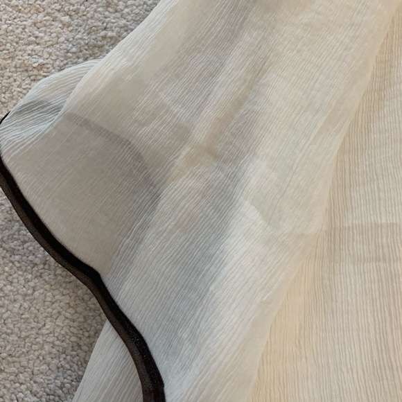 White maxi skirt, brand new without tag, XXS - Picture 4 of 6